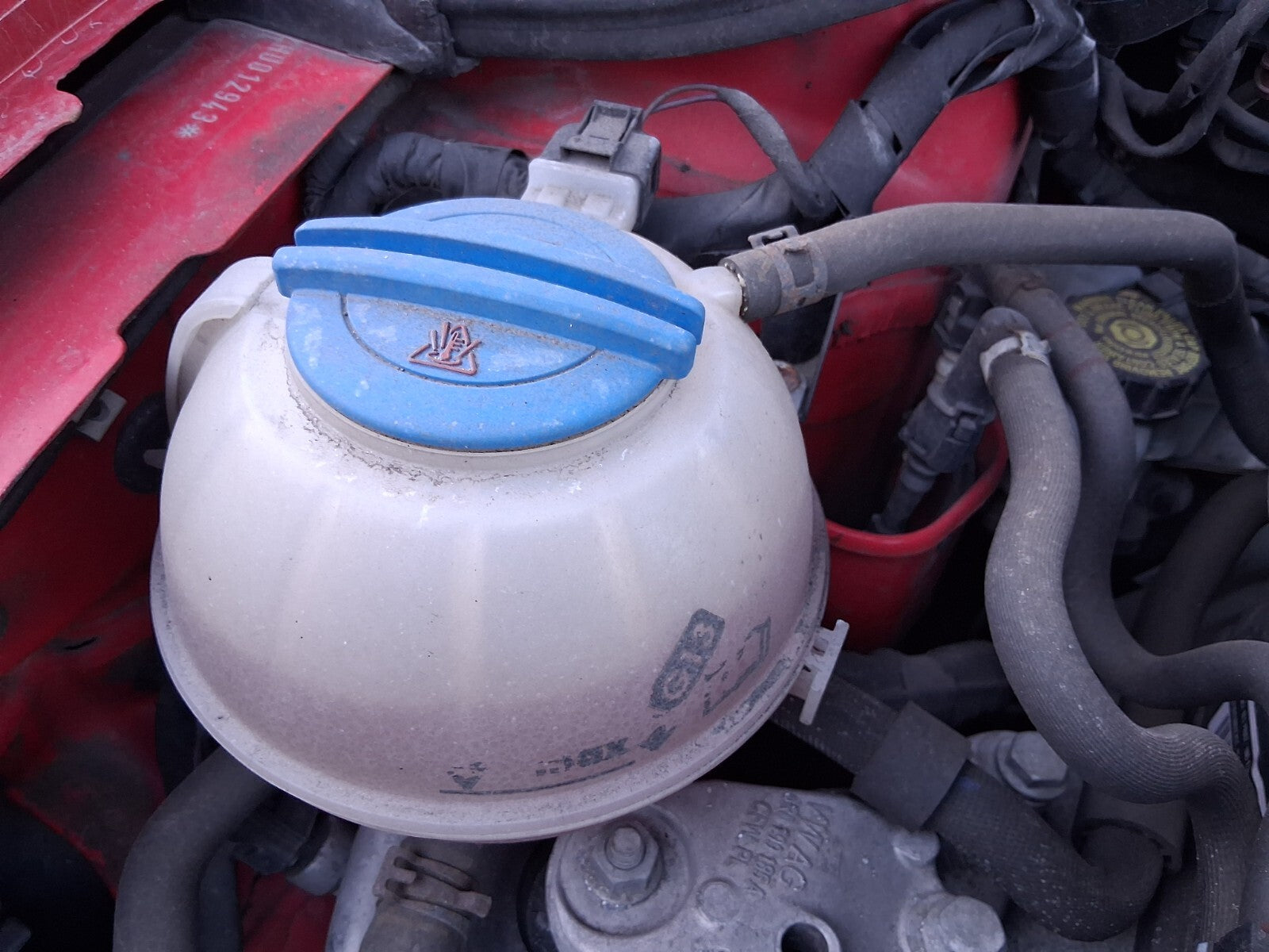 2017 VW VOLKSWAGEN POLO MK5 1.0 PETROL COOLANT EXPANSION RESERVOIR BOTTLE TANK