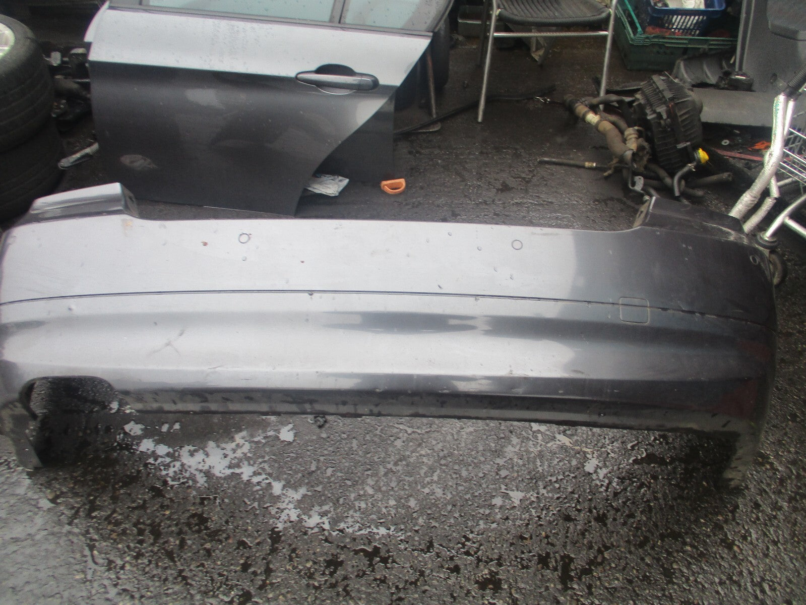 2005 BMW 3 SERIES E90 SALOON REAR BUMPER GREY