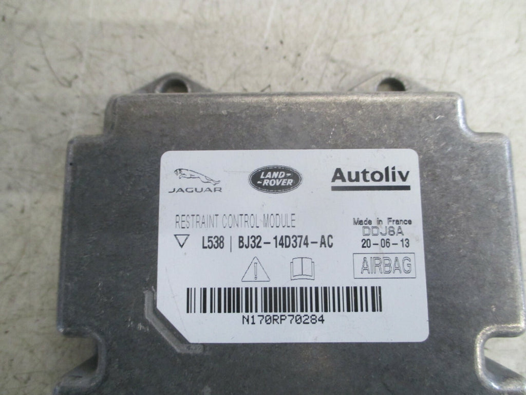 LANDROVER EVOQUE 2013 SAFETY BAG CONTROL MODULE BJ3214D374AC