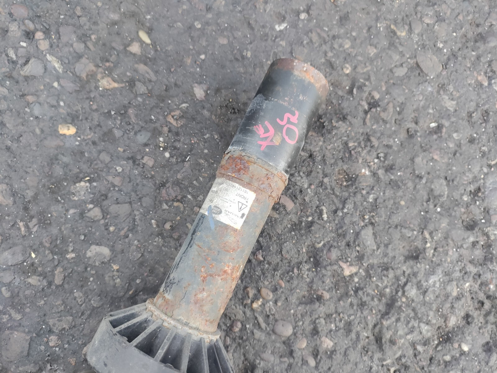 2017 JAGUAR XE X760 2.0 DIESEL OSF DRIVER SIDE SHOCK ABSORBER HX7318B037PD
