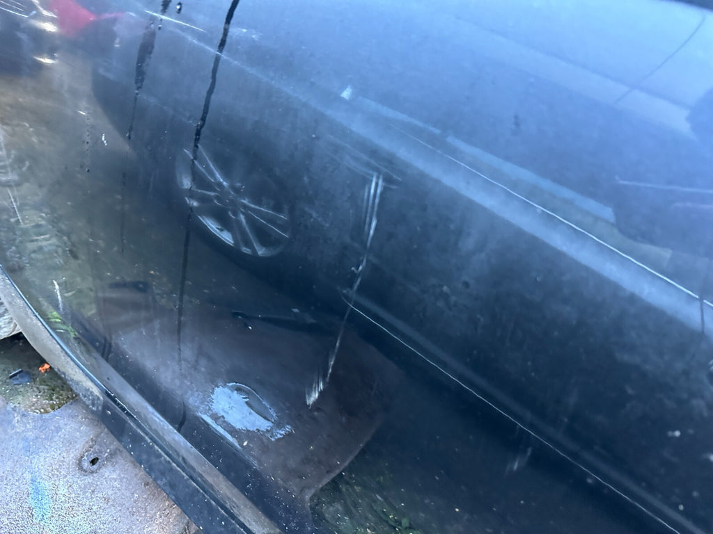 2017 AUDI A6 C7 SALOON OSR DRIVER SIDE REAR DOOR COMPLETE BLACK LY9B
