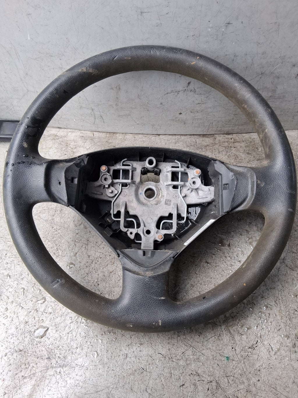 2018 CITROEN BERLINGO MK2 STEERING WHEEL BLACK