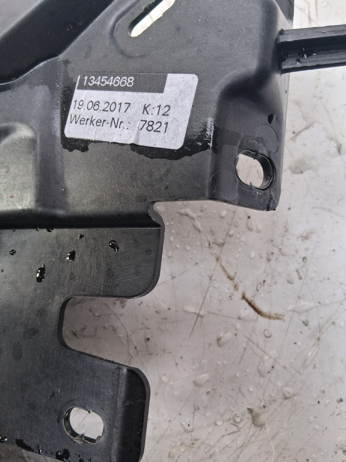 2017 VAUXHALL ZAFIRA CENTRE CONSOLE COVER 888403685