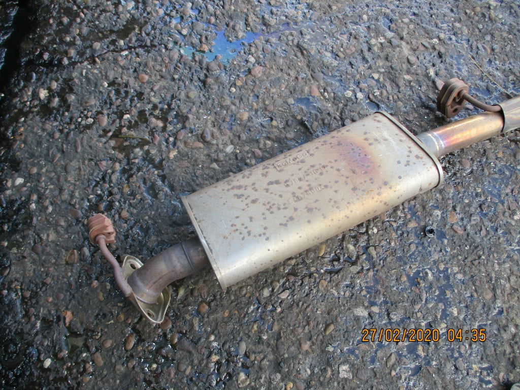 FORD B MAX 2017 1.6 PETROL COMPLETE MIDDLE BACK EXHAUST SYSTEM PIPE BOX MUFFLER