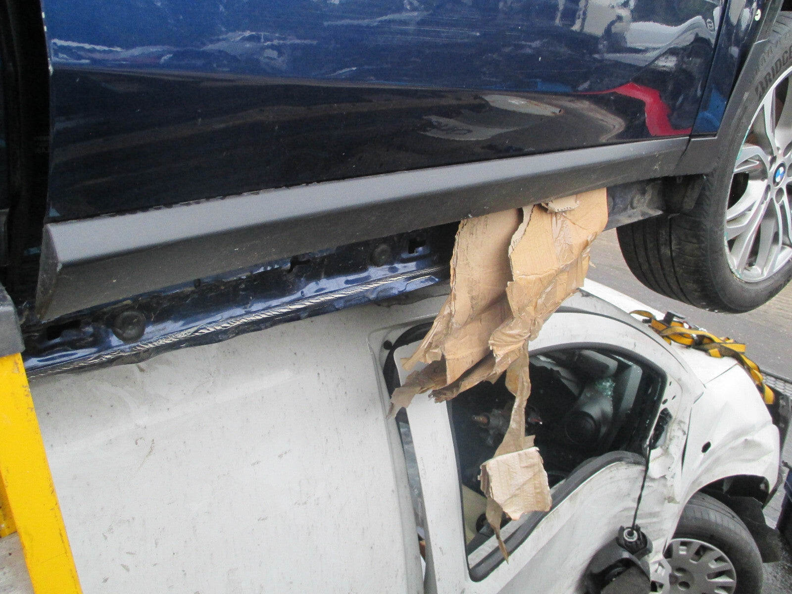 BMW X1 F48 2018 OSF DRIVER SIDE FRONT DOOR LOWER MOULDING TRIM