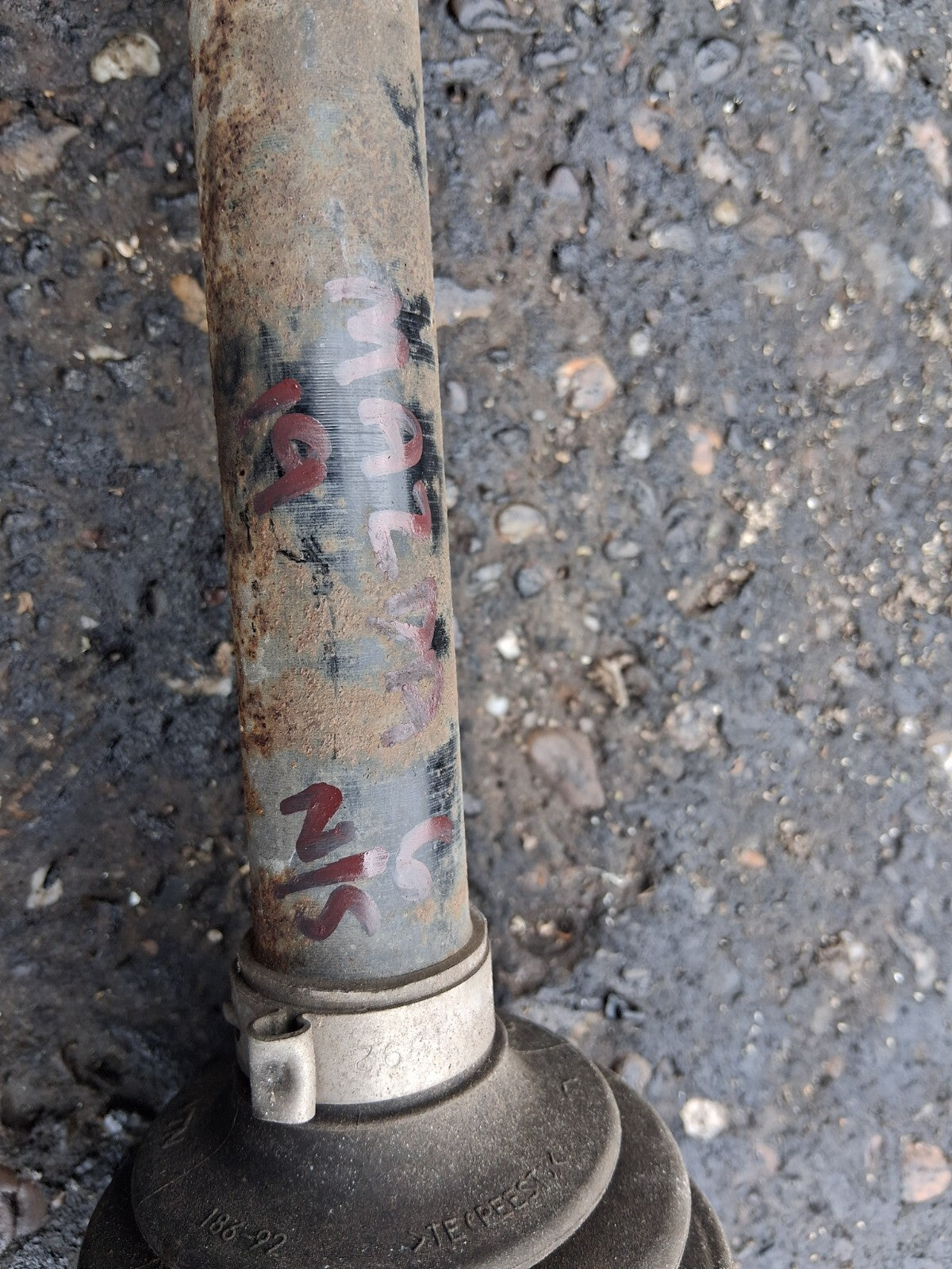 2019 MAZDA 6 MK3 NS PASSENEGR SIDE FRONT DRIVESHAFT GTC62560X