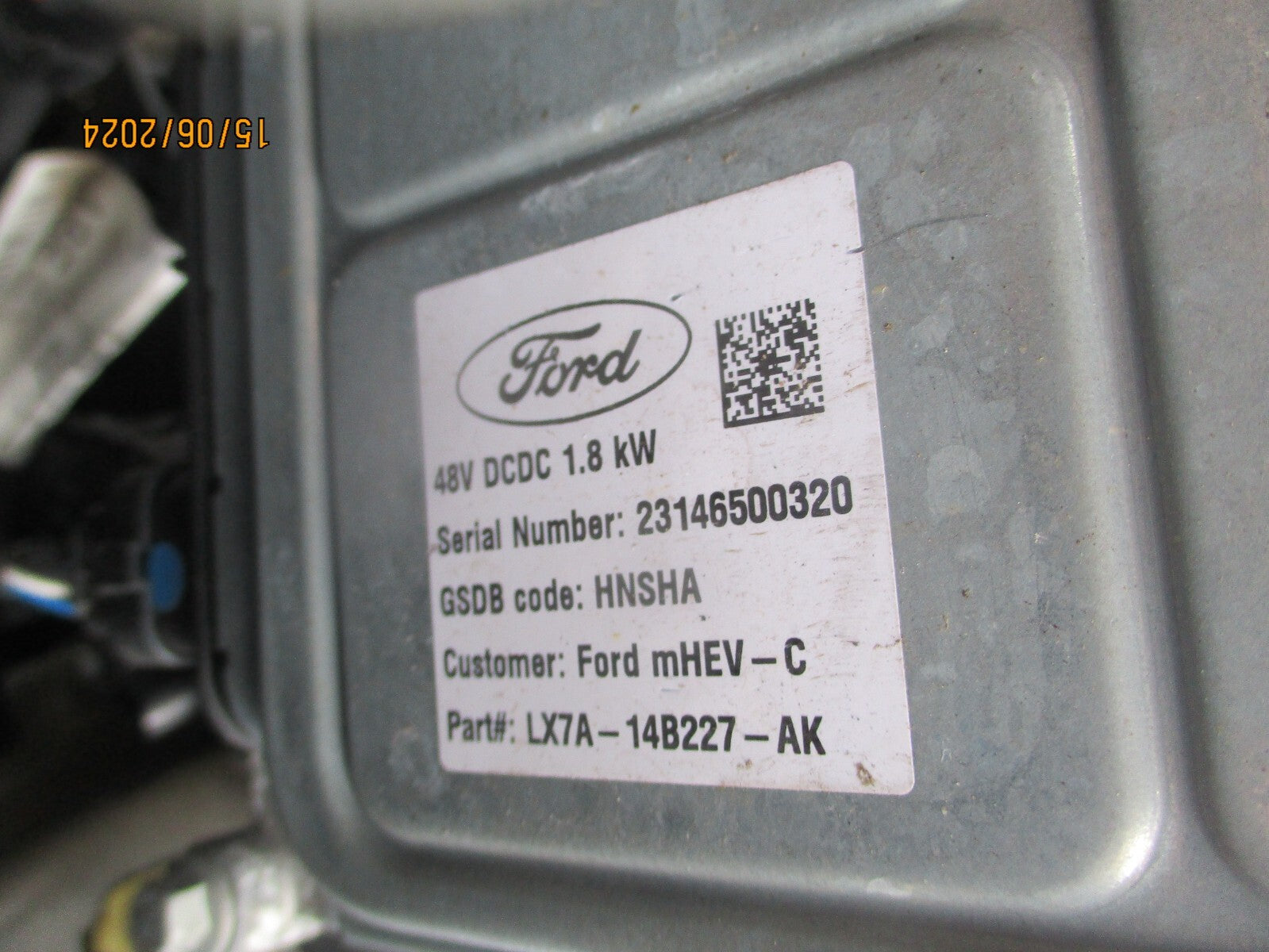 FORD FIESTA MK8 2023 1.0 PETROL ECU ENGINE CONTROL MODULE UNIT LX7A14B227AK