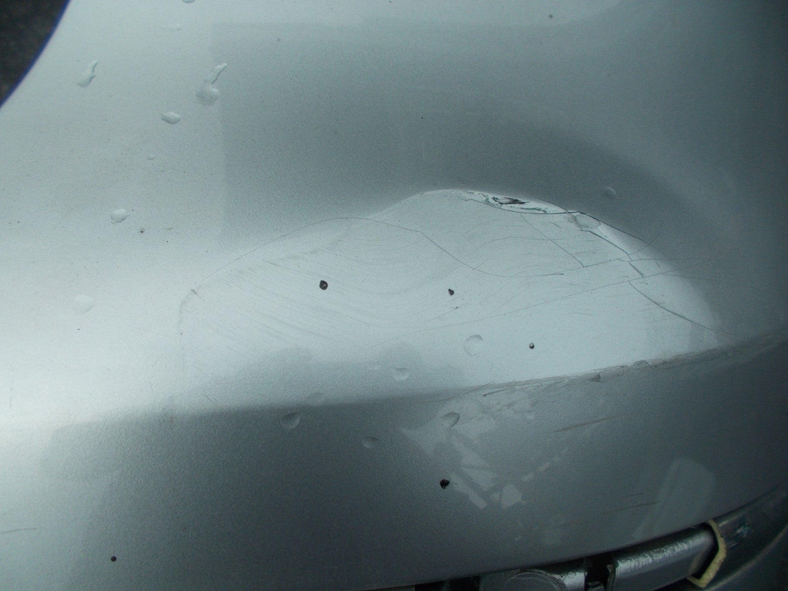 VW VOLKSWAGEN PASSAT B6 REAR BUMPER SILVER