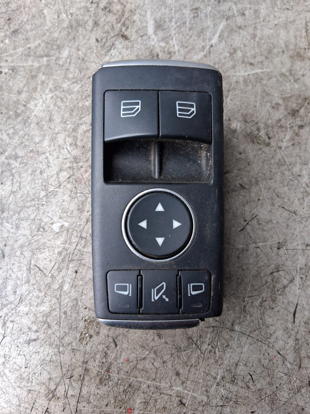 MERCEDES BENZ C CLASS 2009 W204 OSF DRIVER SIDE WINDOW CONTROL SWITCH 1729056900