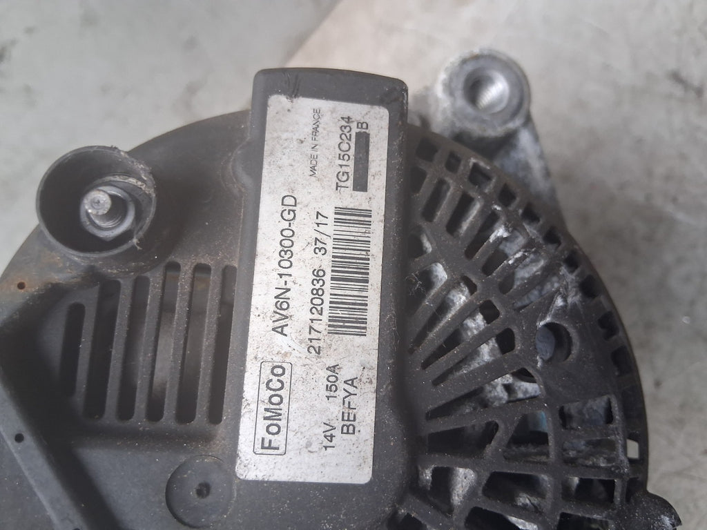 FORD GRAND C MAX 2017 ALTERNATOR AV6N10300GD