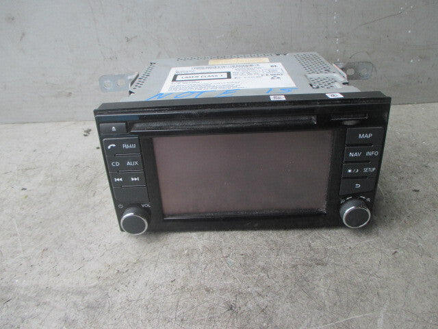 NISSAN NOTE E12 2015 SAT NAV RADIO STEREO HEAD DISPLAY SCREEN 259153HN2A