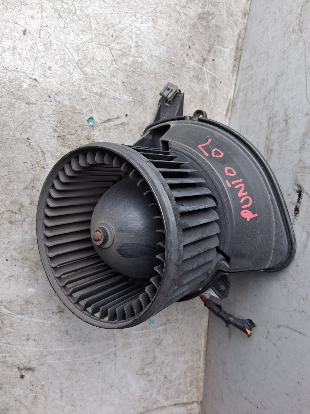 2007 FIAT GRANDE PUNTO HEATER BLOWER FAN MOTOR 501630100