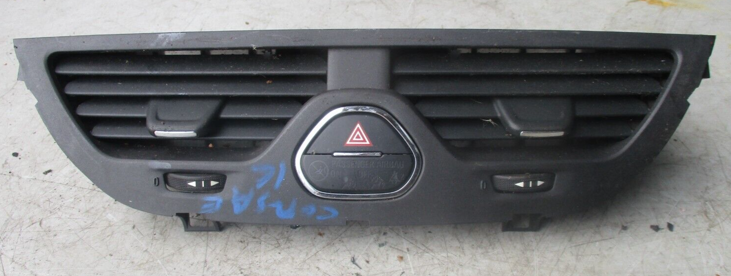 VAUXHALL CORSA E 2016 DASHBOARD CENTRE AIR VENT 464000934