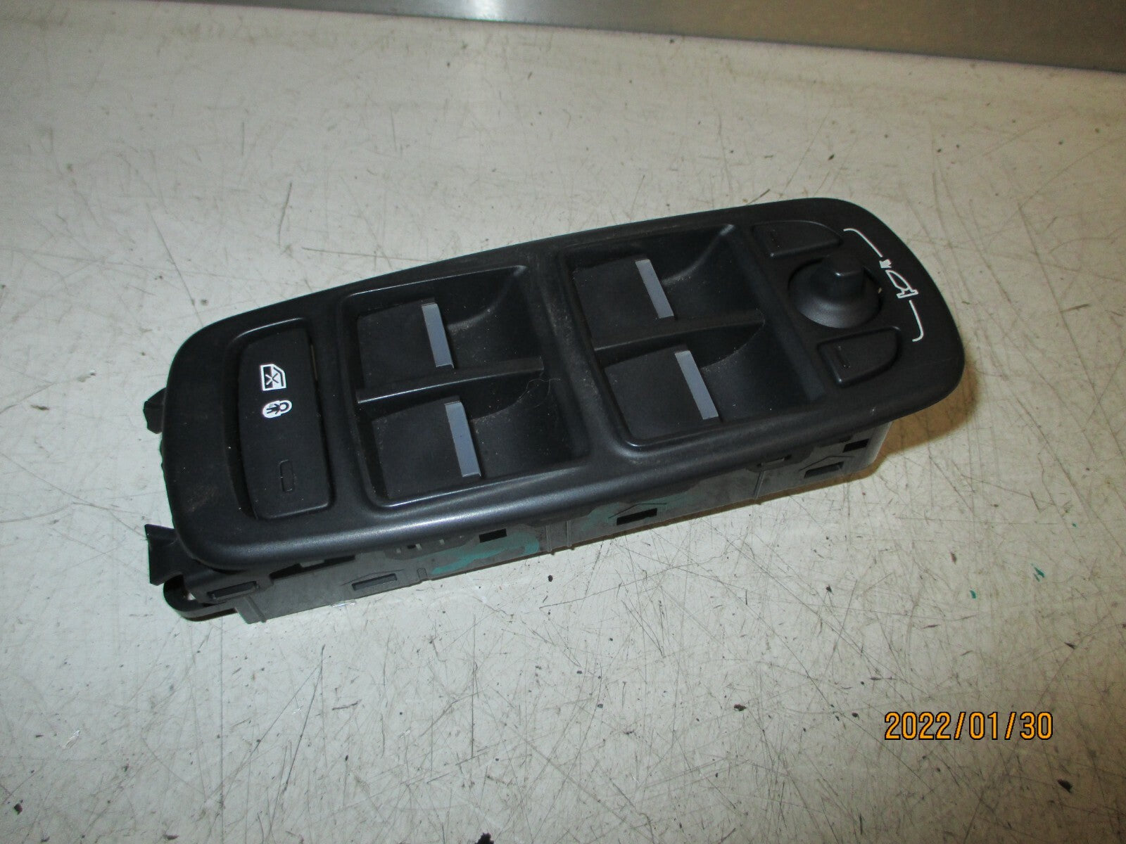 2015 JAGUAR XE R-SPORT OSF DRIVER SIDE FRONT DOOR WINDOW SWITCH spa028jt00f