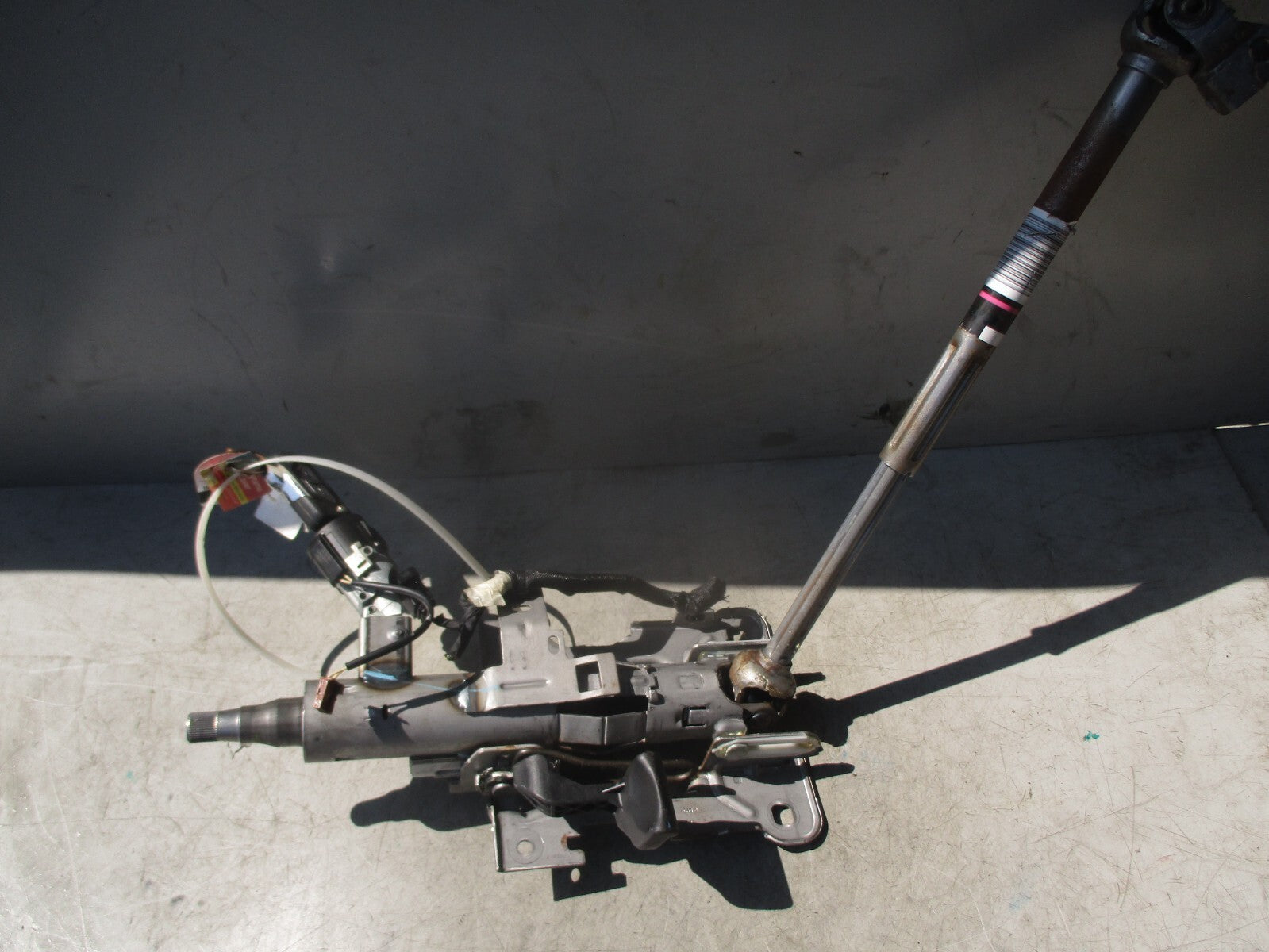 2016 CITROEN DS3 1.2 PETROL ELECTRIC POWER STEERING COLUMN IGNITION KEY BARREL