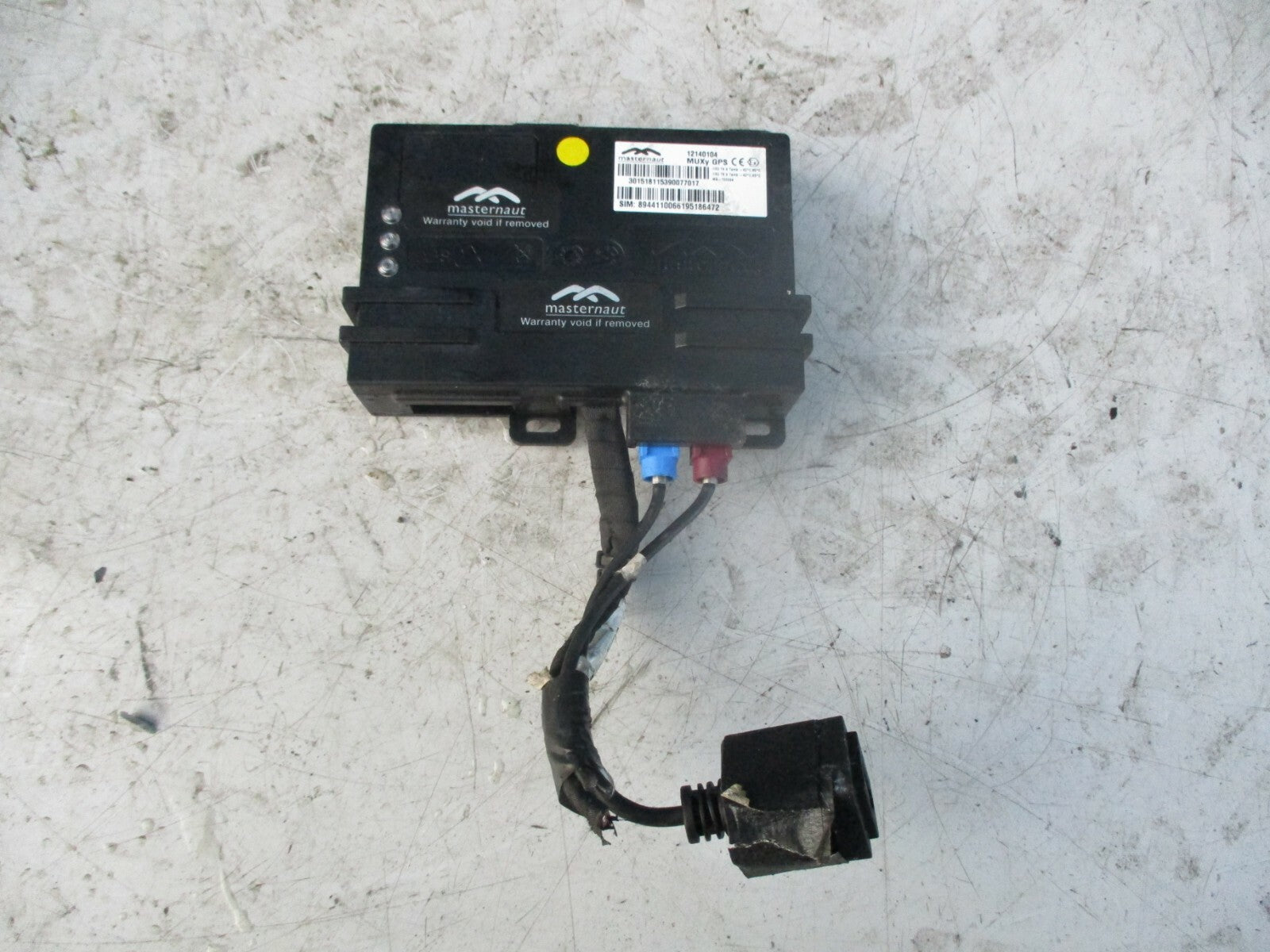 MASTERNAUT MT400 12310117 MBOX CAR VAN GPS VEHICLE TRACKER TELEMETRY UNIT