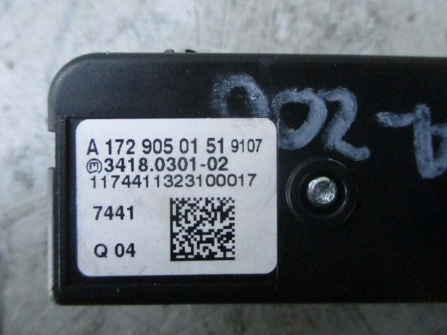2018 MERCEDES A CLASS W176 EMERGENCY SOS SWITCH A1729050151