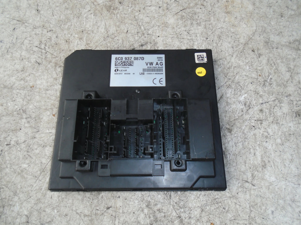 SKODA FABIA 2018 MK3 BCM BODY CONTROL MODULE 6C0937087D