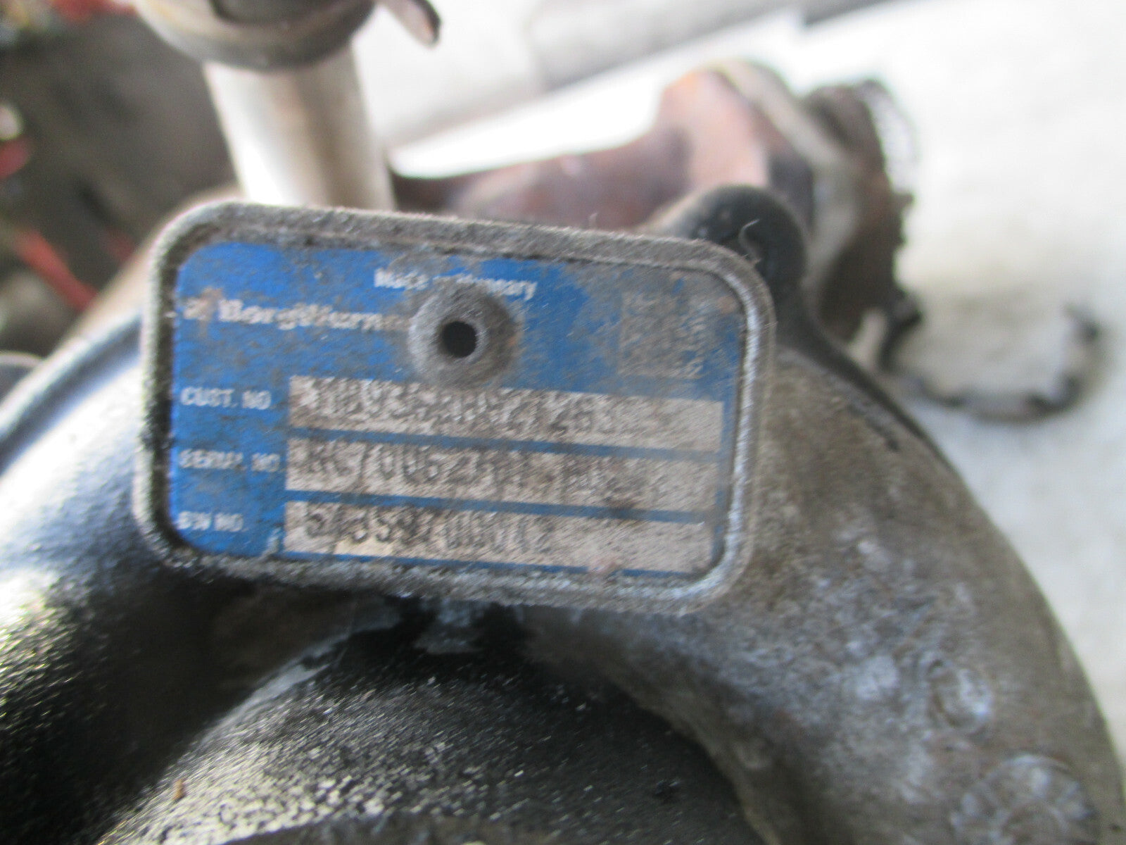 DACIA SANDERO 2015 1.5 DIESEL TURBO TURBO CHARGER 54359700042