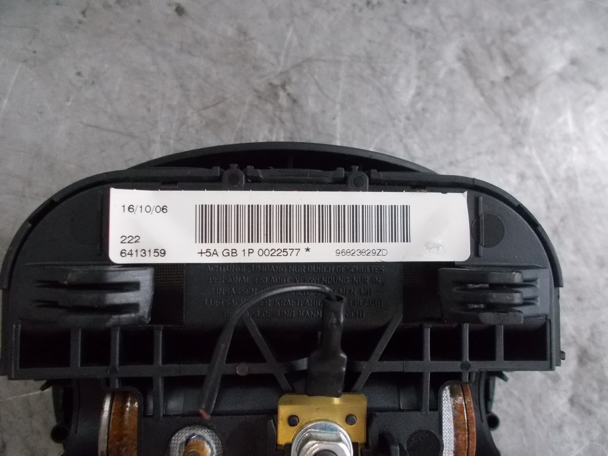 CITROEN C4 STEERING WHEEL AIRBAG 96823829ZD
