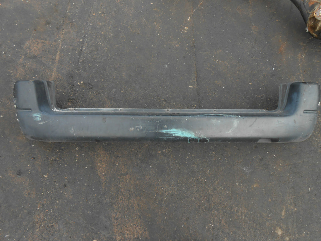 PEUGEOT PARTNER 2002 REAR BUMPER BLACK