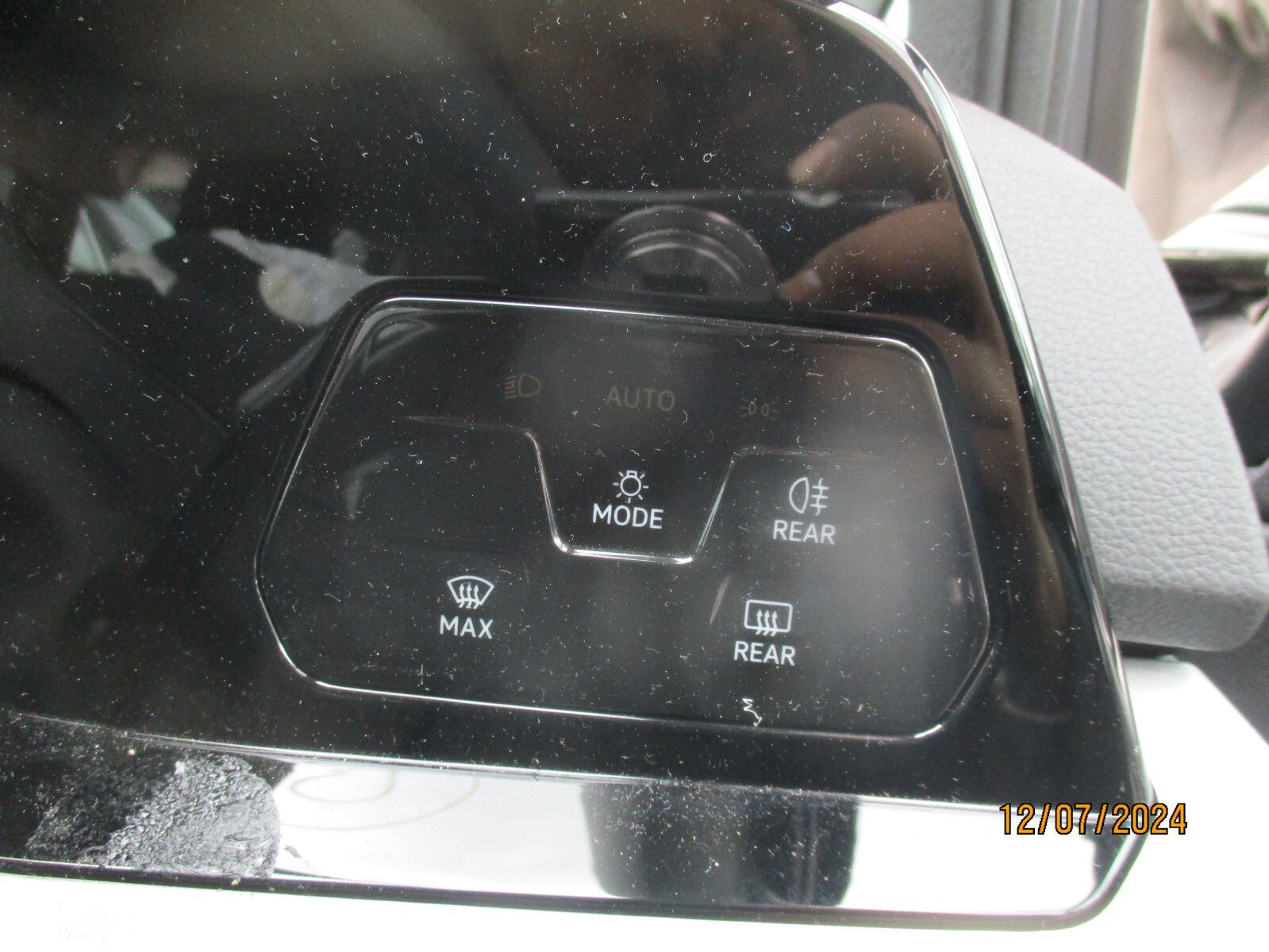 2023 VW VOLKSWAGEN GOLF MK8 HEADLIGHT CONTROL SWITCH