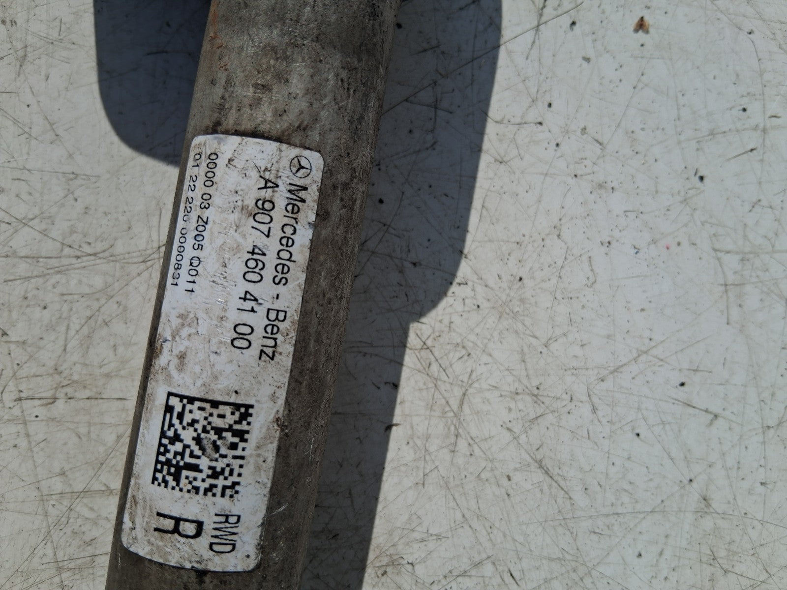 2021 MERCEDES BENZ SPRINTER W907 LOWER STEERING COLUMN A9074604100