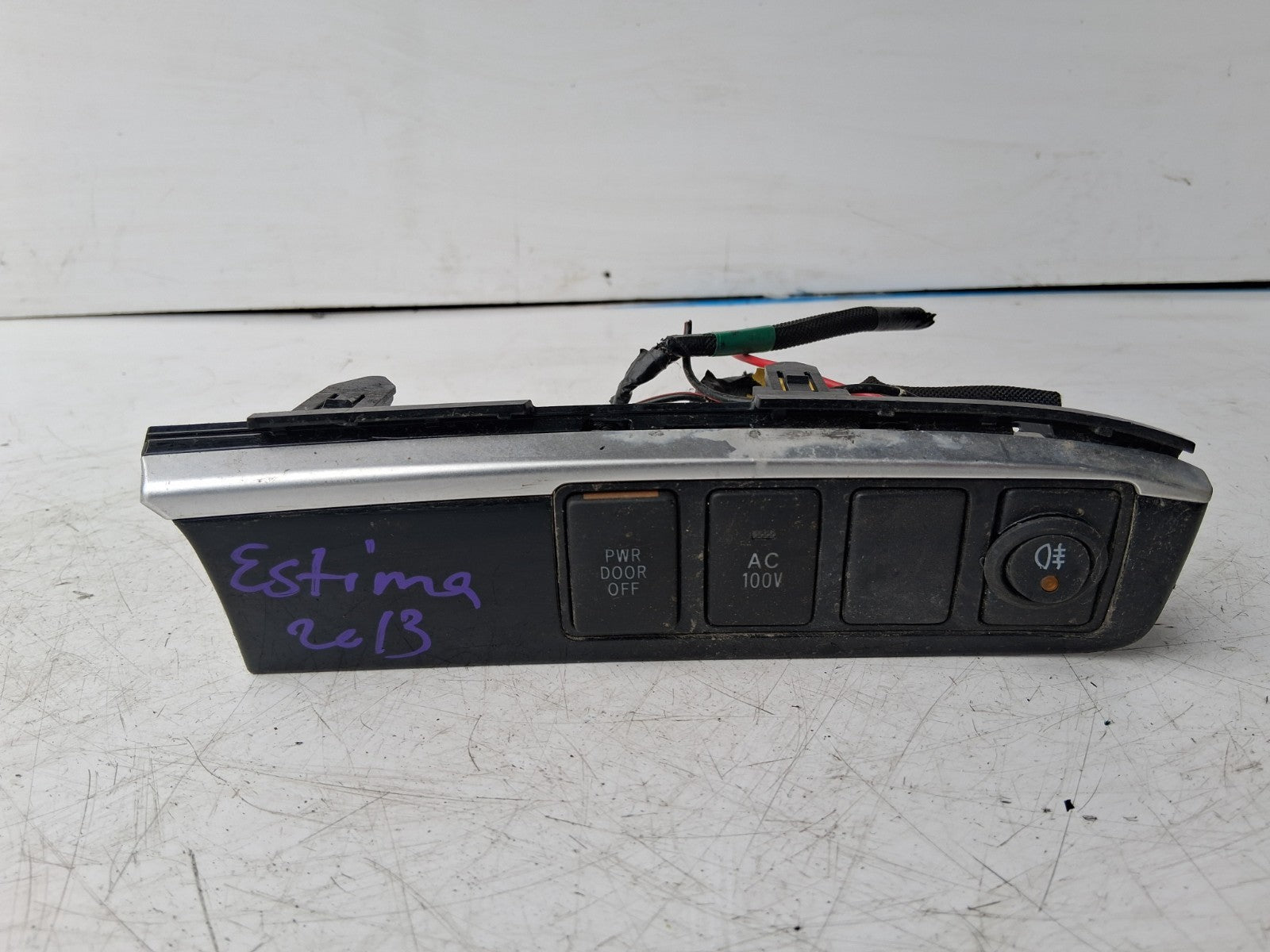 TOYOTA ESTIMA MK3 2013 INTERIOR HVAC HEATER CONTROL SWITCH PANNEL 5544728080