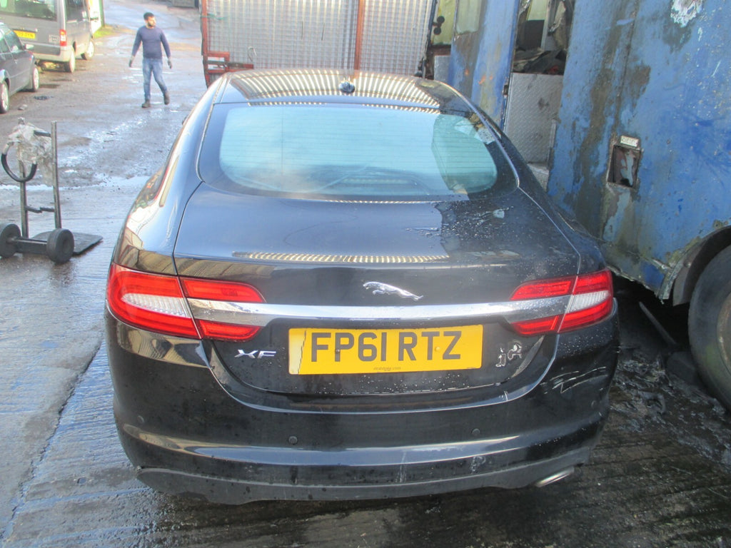 JAGUAR XF 2011 SALOON BARE TAILGATE BOOT LID PANEL GLASS HATCH EBONY BLACK - PEC