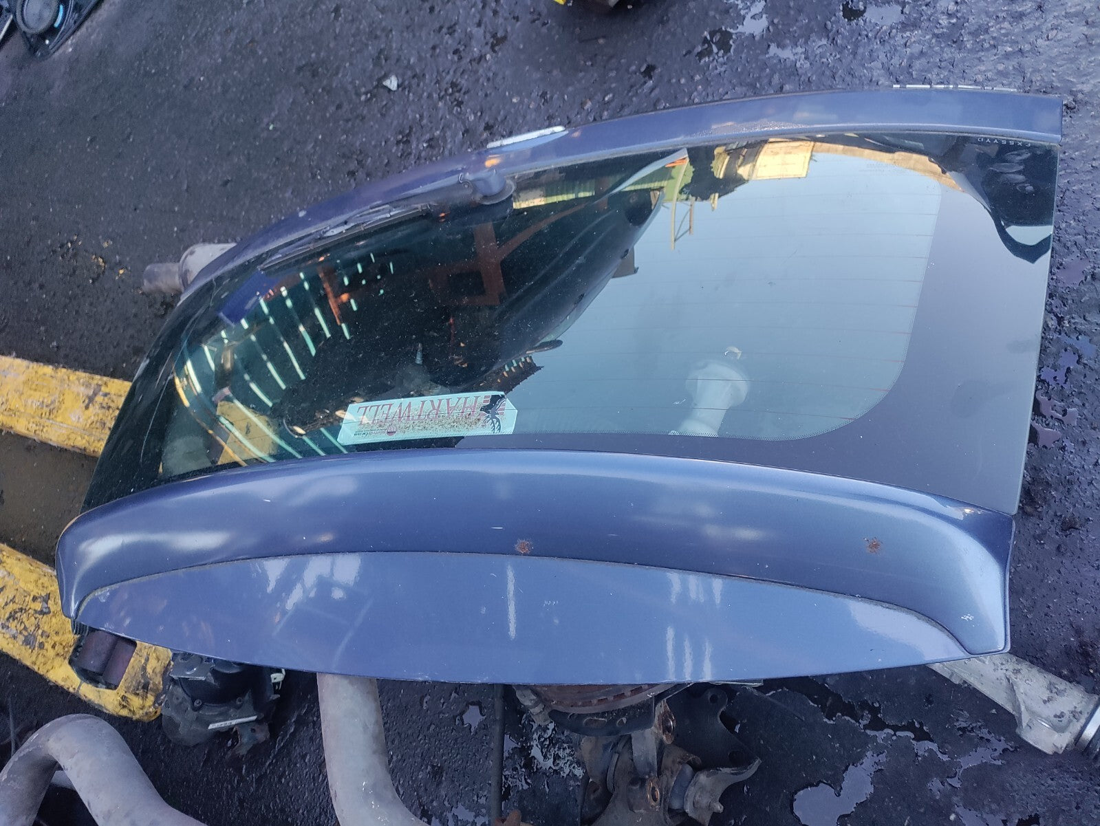 FORD FIESTA 2005 MK6 5 DOOR REAR COMPLETE TAILGATE BOOTLID BLUE