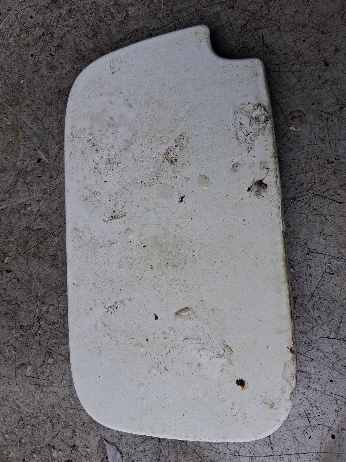 2018 CITROEN BERLINGO MK2 FUEL FLAP LID COVER WHITE 9680449680
