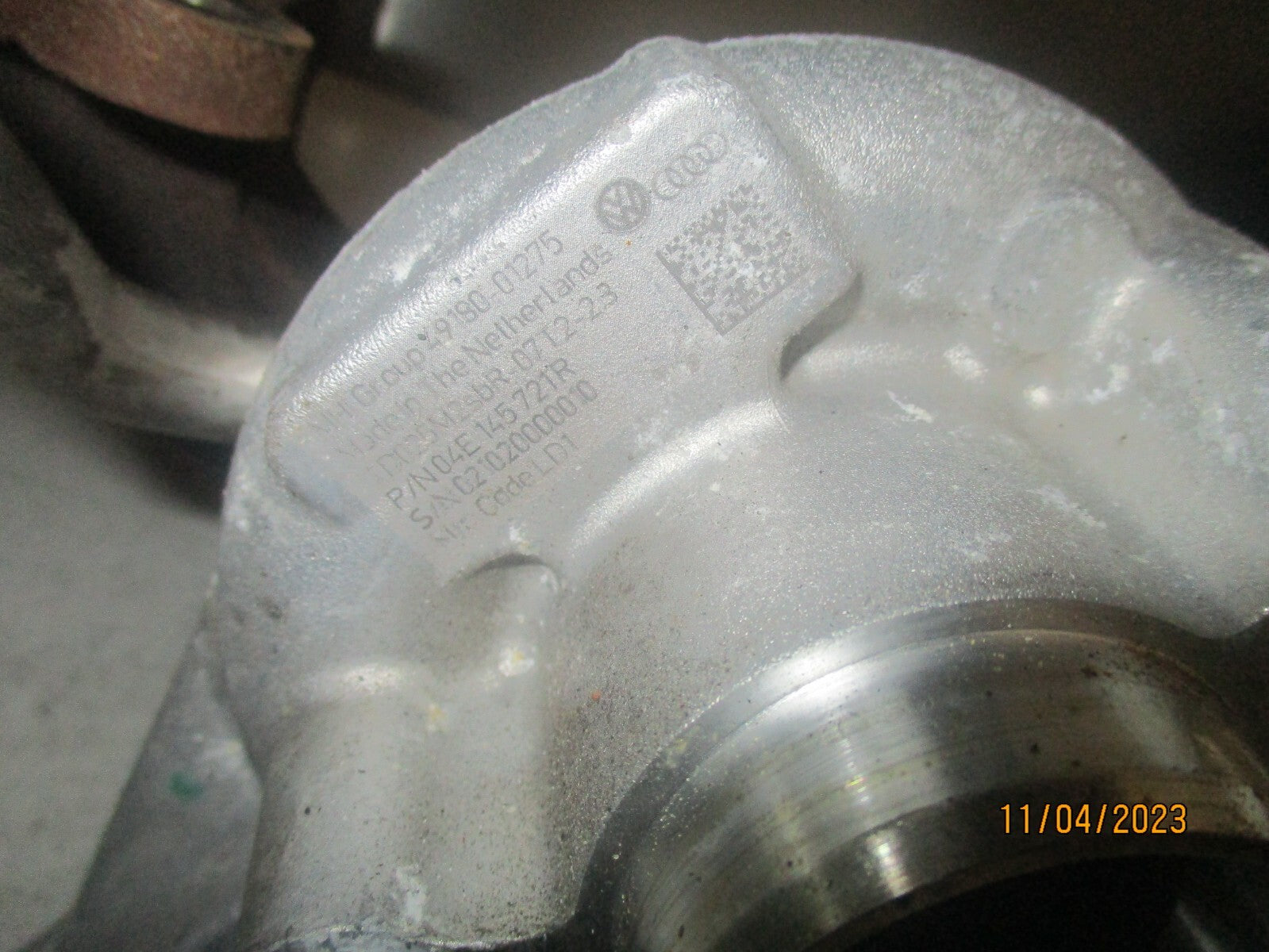 AUDI A1 2015 1.4 PETROL TURBO TURBOCHARGER 04E145721R