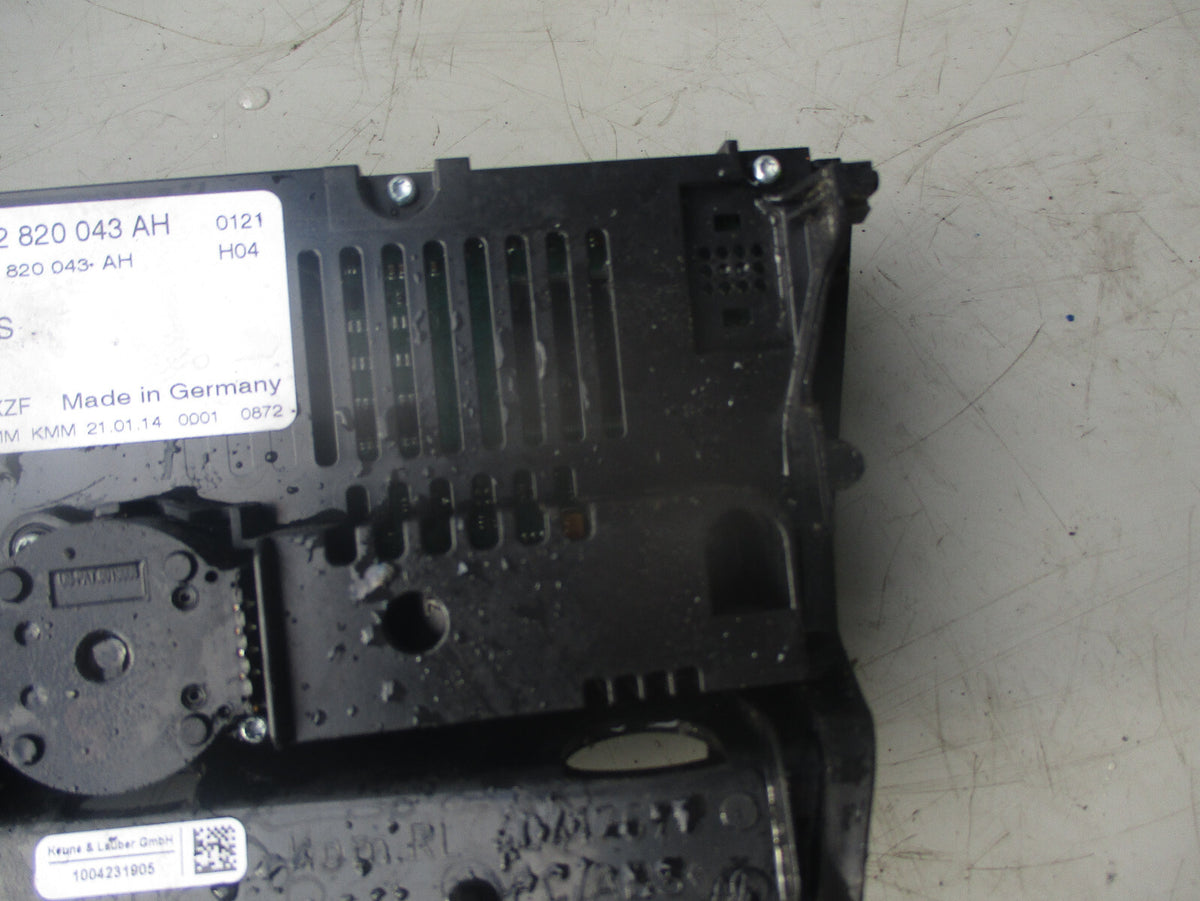 AUDI A4 B8 2013 HEATER CLIMATE CONTROL UNIT 8K2820043AH