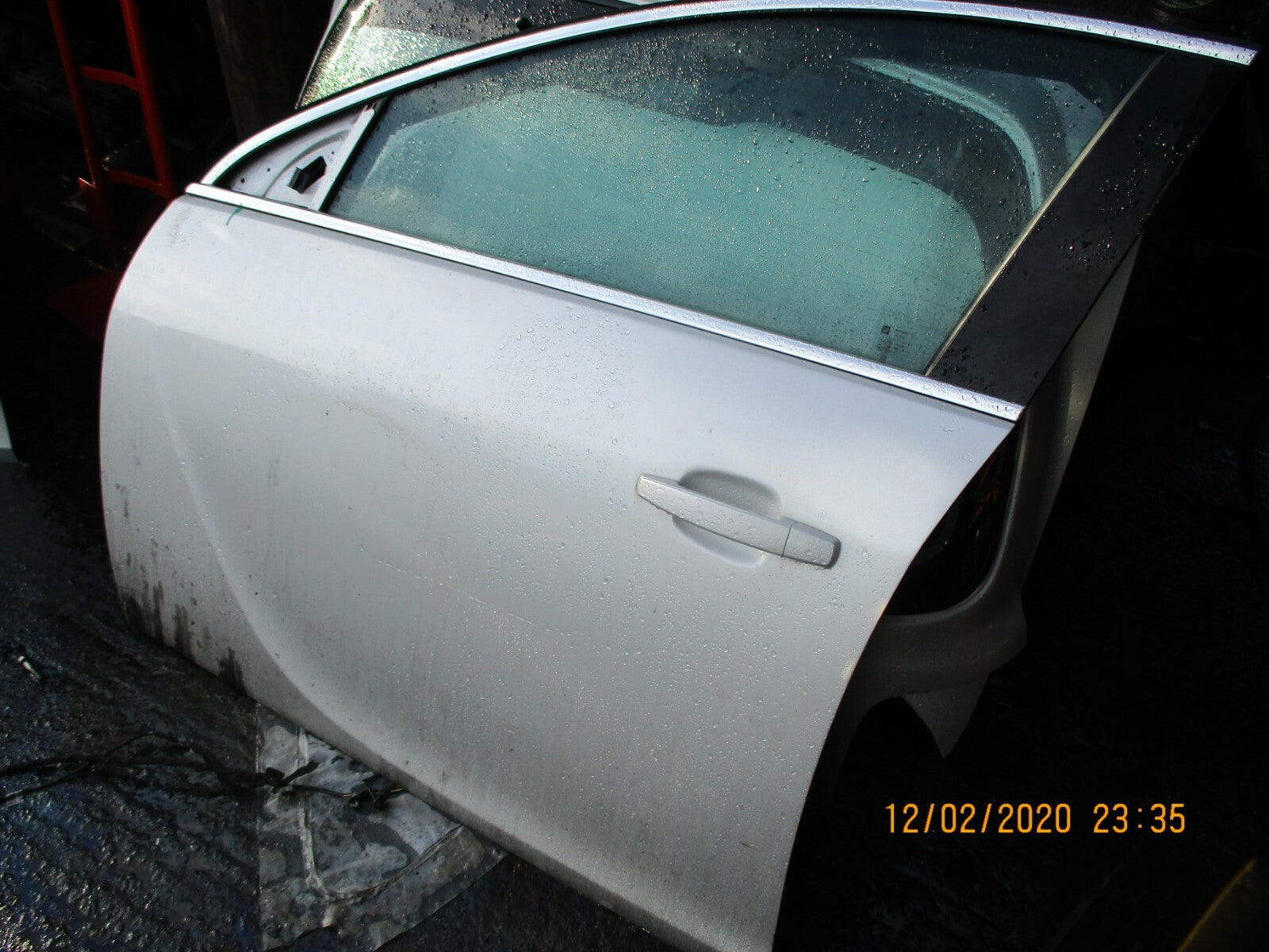 VAUXHALL INSIGNIA A 2012 NSF PASSENGER SIDE FRONT DOOR GLASS WINDOW MOTOR SILVER