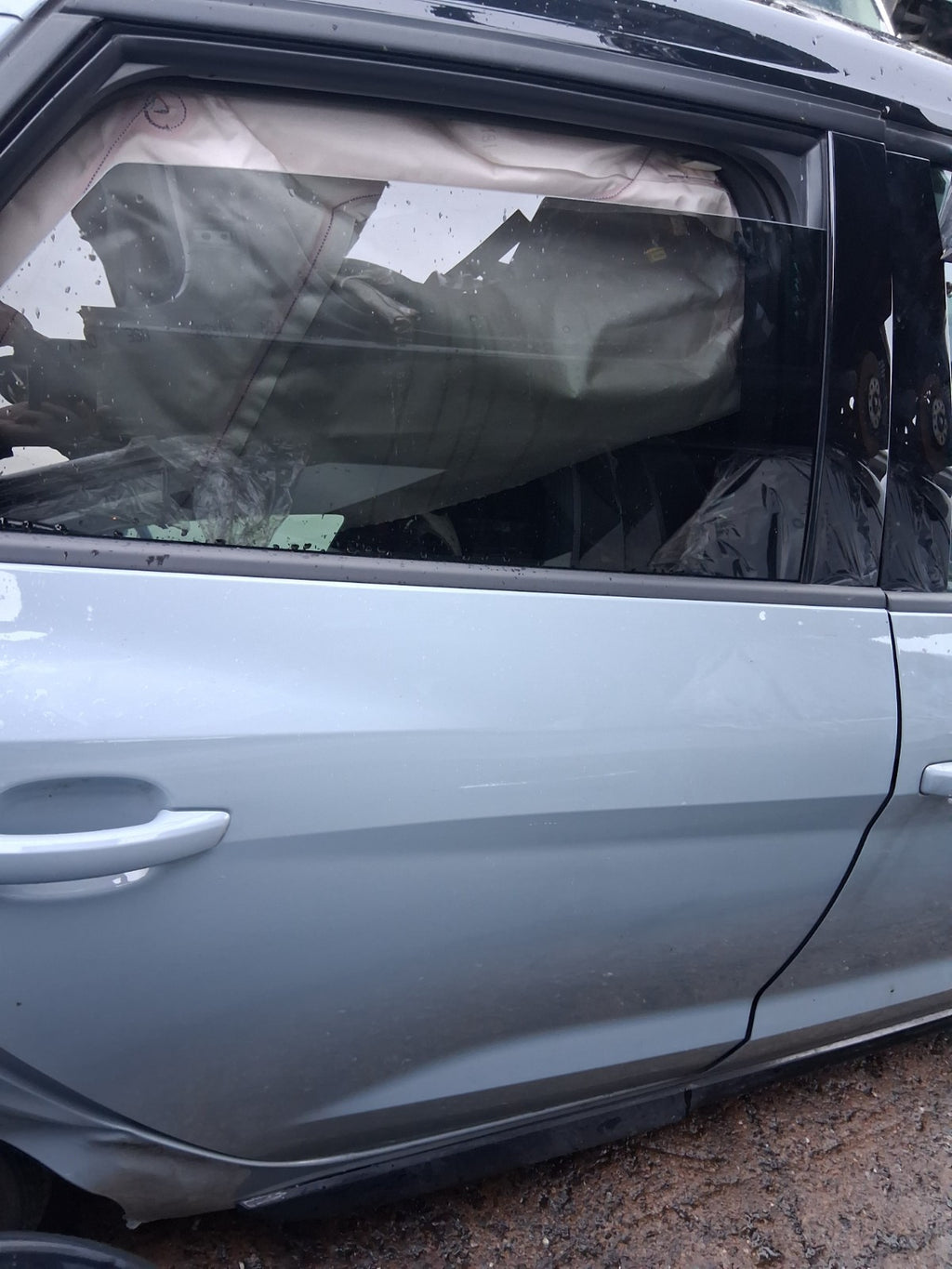 2025 AUDI A1 S LINE MK2 GB OSR DRIVER SIDE REAR RIGHT BARE DOOR GREY Z7F