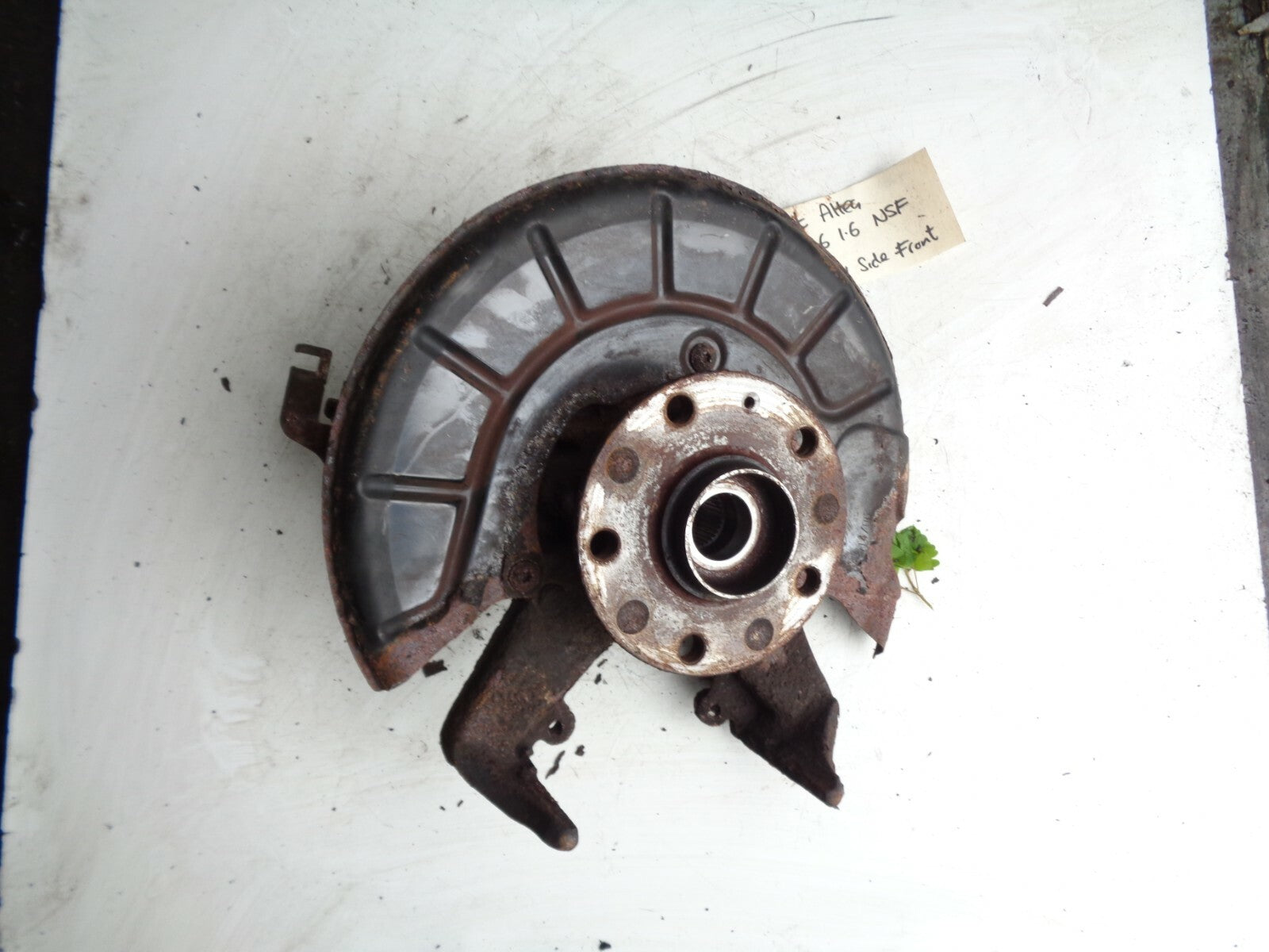 SEAT ALTEA 1.6 2006 NSF PASSENGER SIDE FRONT WHEEL HUB KNUCKLE BEARING