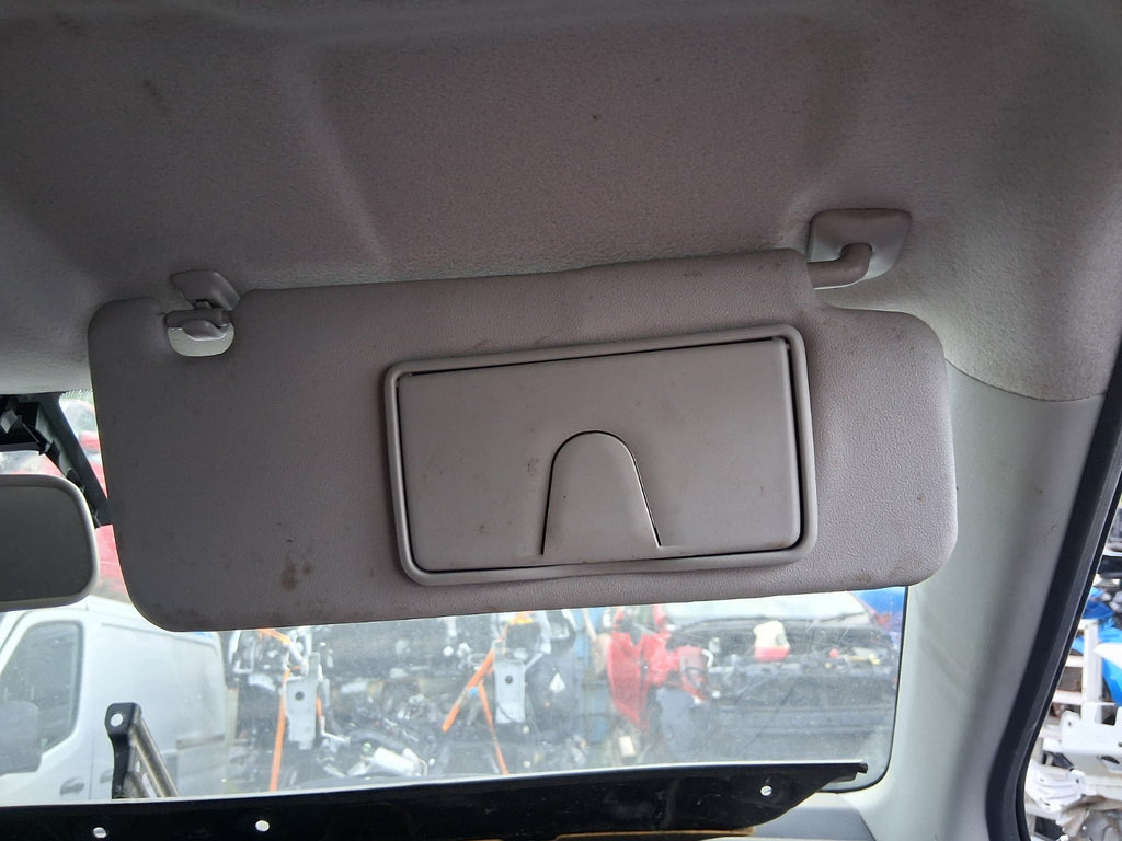 2021 SUZUKI SWIFT A2L MK4 OSF DRIVER SIDE FRONT RIGHT SUN VISOR SHADE