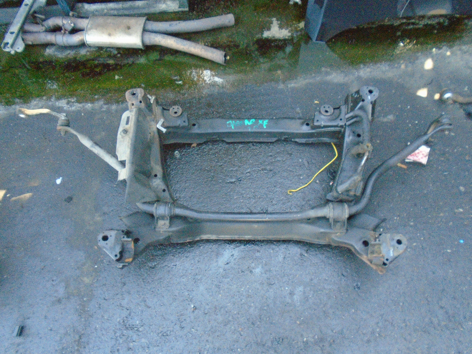 JAGUAR XF 2008 2.7 FRONT SUBFRAME & ANTI ROLL SWAY BAR