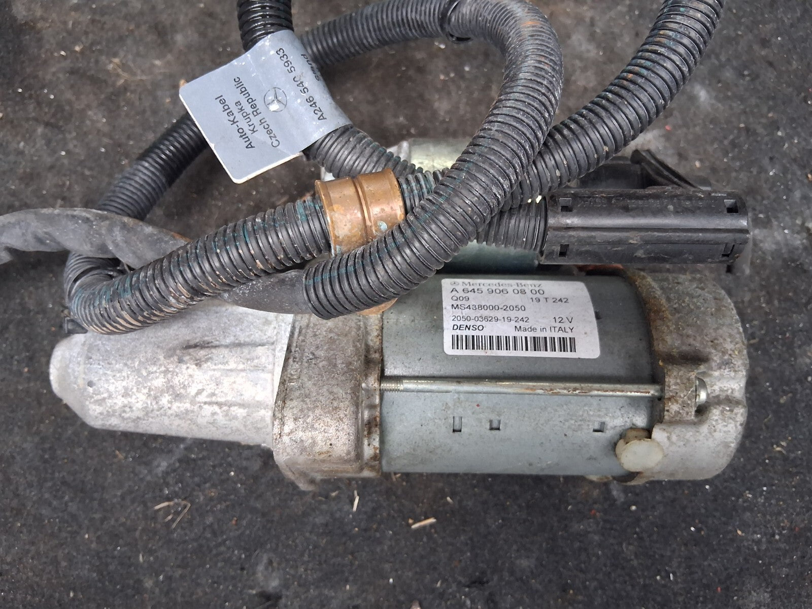 MERCEDES GLA MK1 X156 2019 1.6 PETROL STARTER MOTOR A6459060800