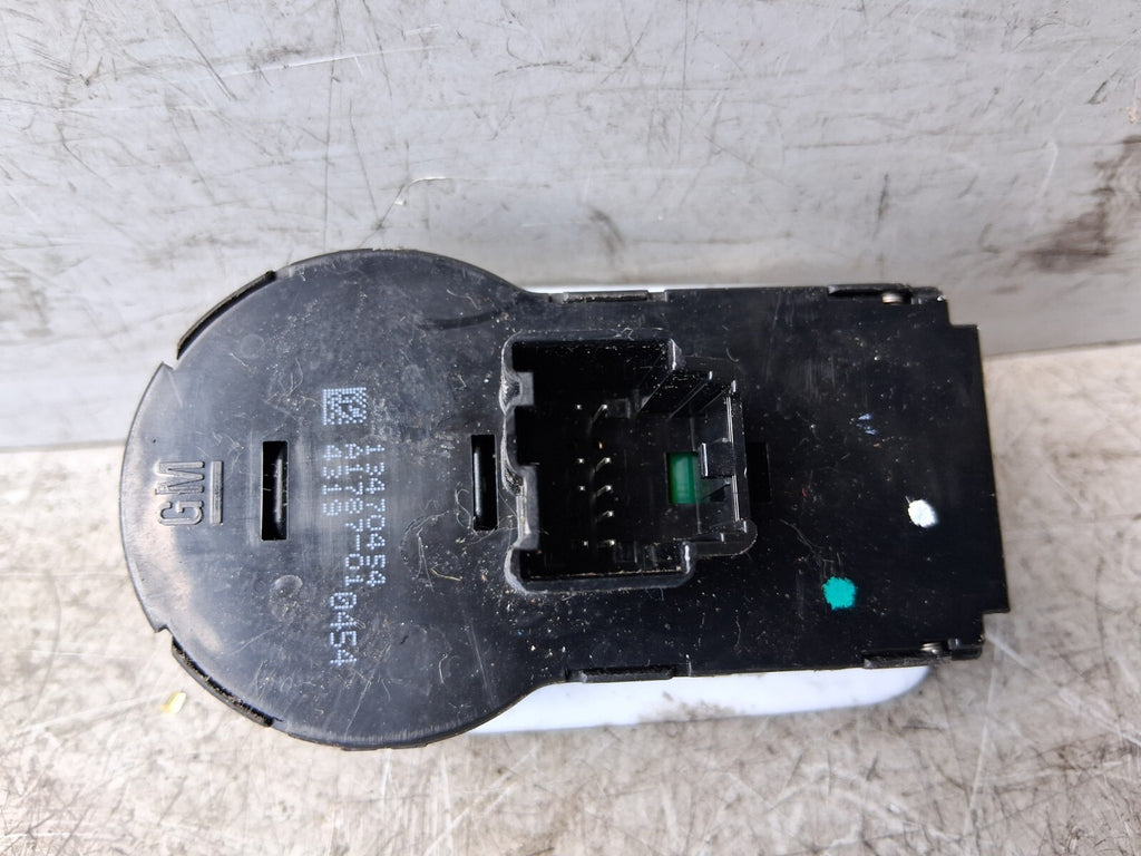 2015 VAUXHALL CORSA E HEADLIGHT CONTROL ADJUSTER SWITCH 13470454