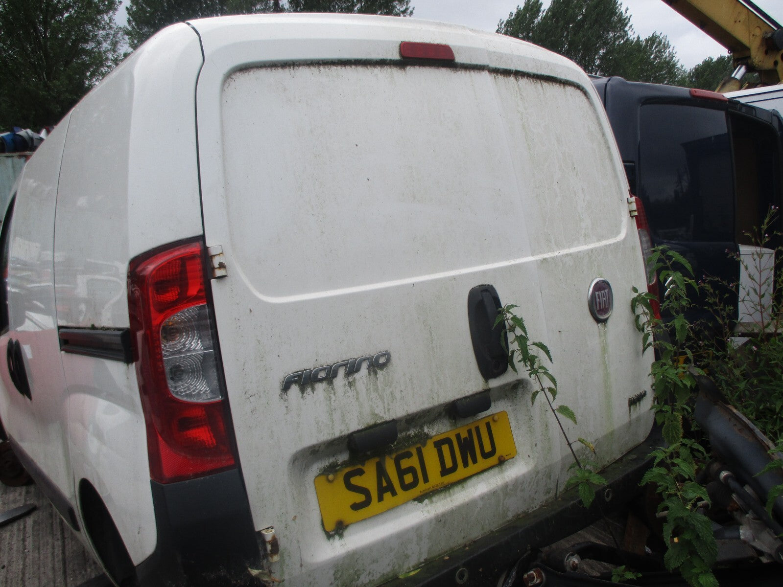 FIAT FIORINO 2011 NSF PASSENGER SIDE FRONT BARE DOOR WHITE