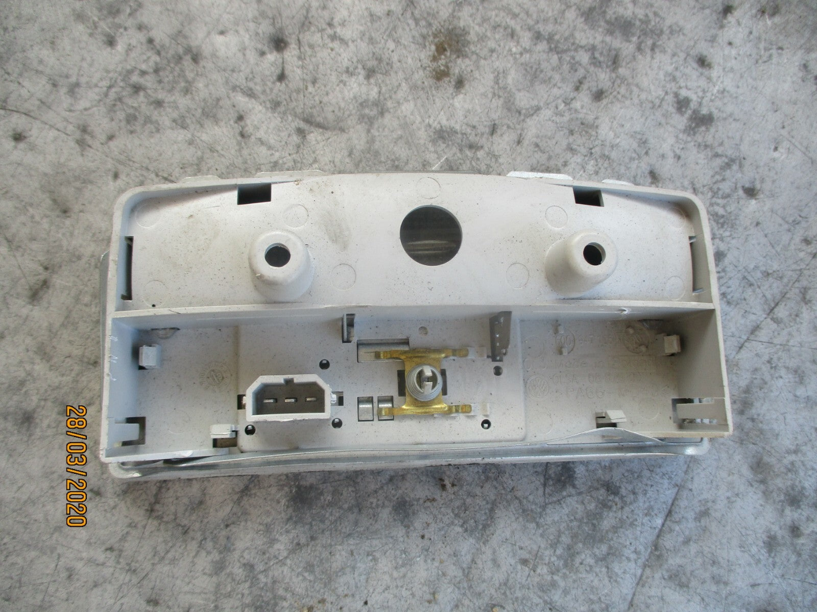 VW VOLKSWAGEN UP 2014 INTERIOR ROOF MAP READING LIGHT 6Q0947105M