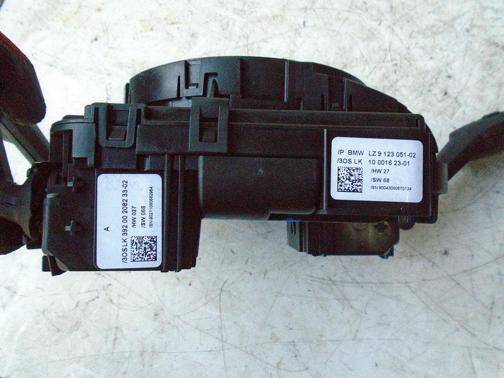 BMW 3 SERIES 2008 E90 WIPER INDICATOR STALK SWITCH SQUIB 9123051