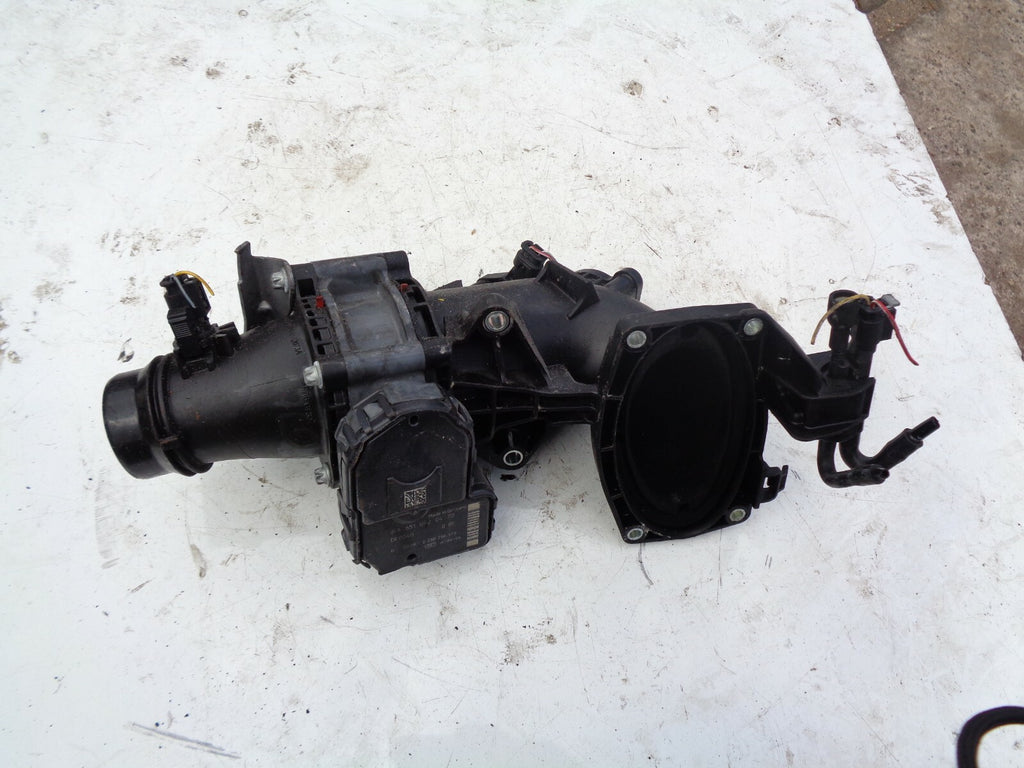 MERCEDES BENZ 2012 THROTTLE BODY AND INTERCOOLER PIPE A6510900470 A0101537428