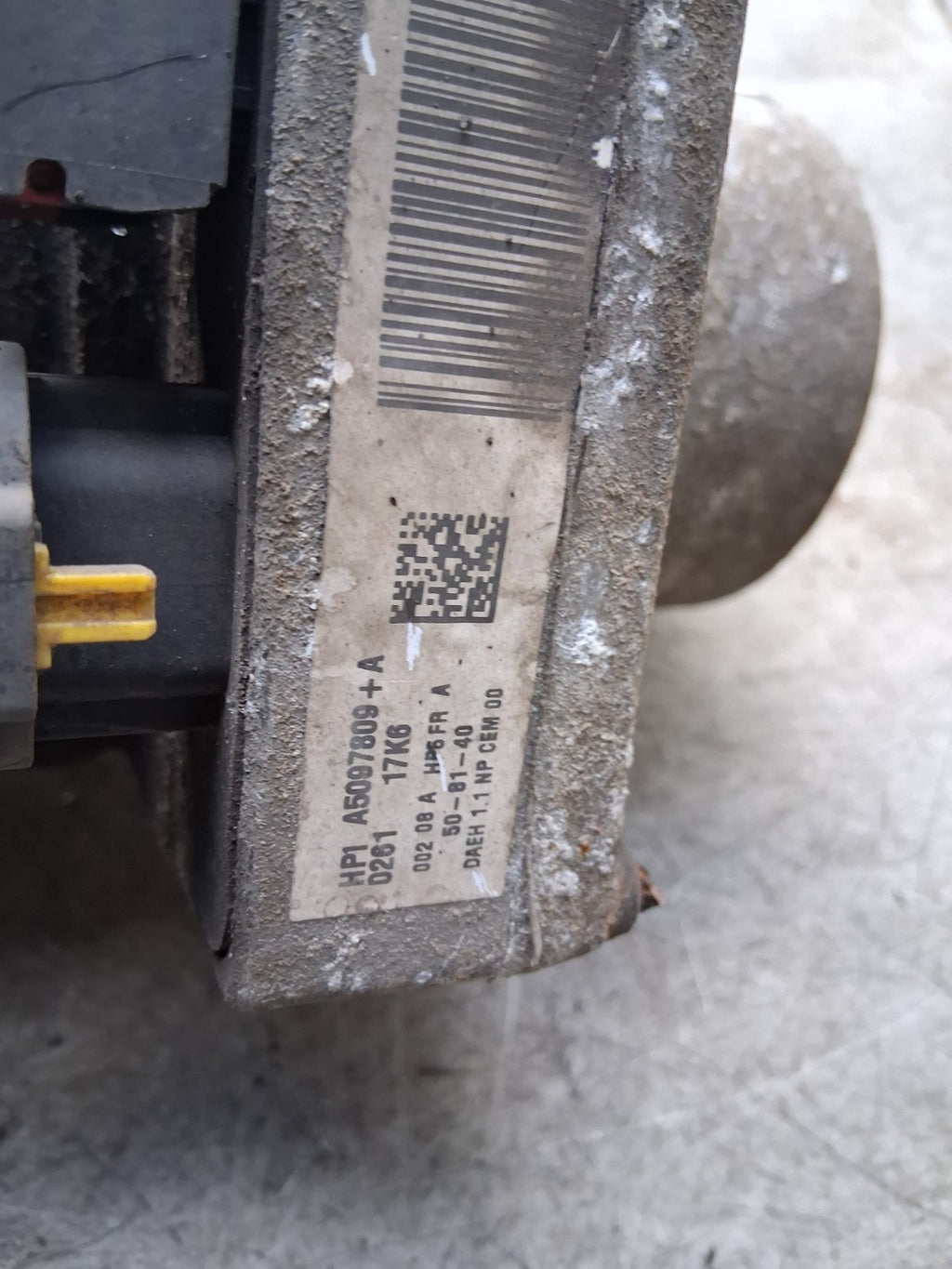 2006 PEUGEOT 307 ELECTRIC POWER STEERING PUMP 9681546580