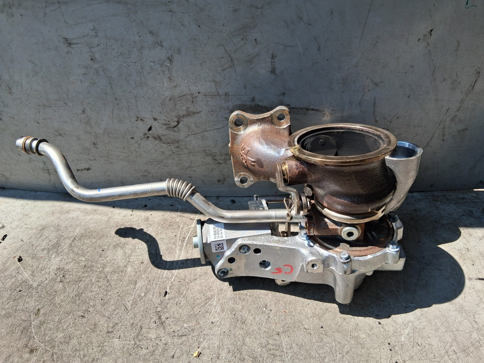 2022 CITROEN C5 AIRCROSS TURBO TURBOCHARGER 9845031980