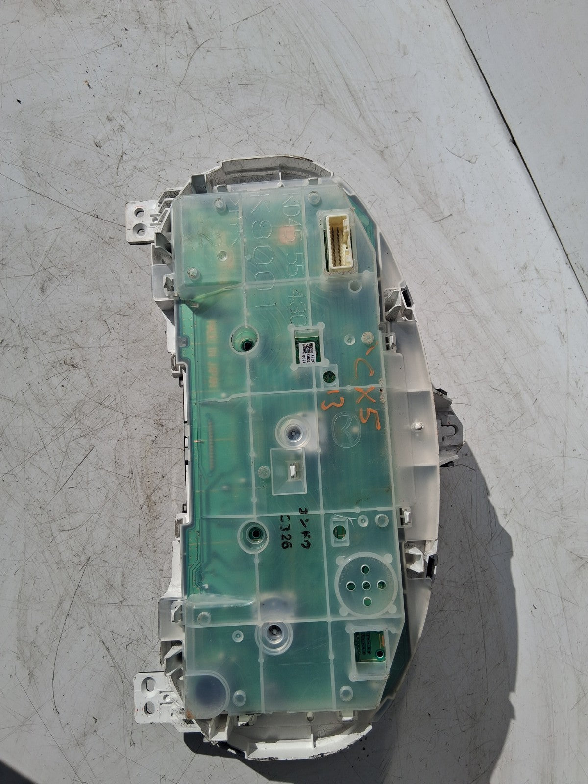 2013 MAZDA CX5 SPEEDOMETER INSTRUMENT CLUSTER KD4555430