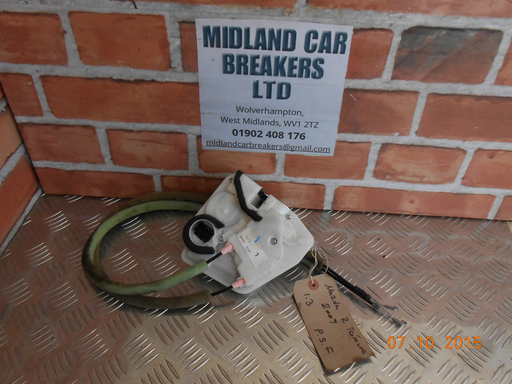 MAZDA 2 DE 2009 3DR OS DRIVER SIDE DOOR LOCK MECHANISM MECH L 8L05 A0292 DJ11