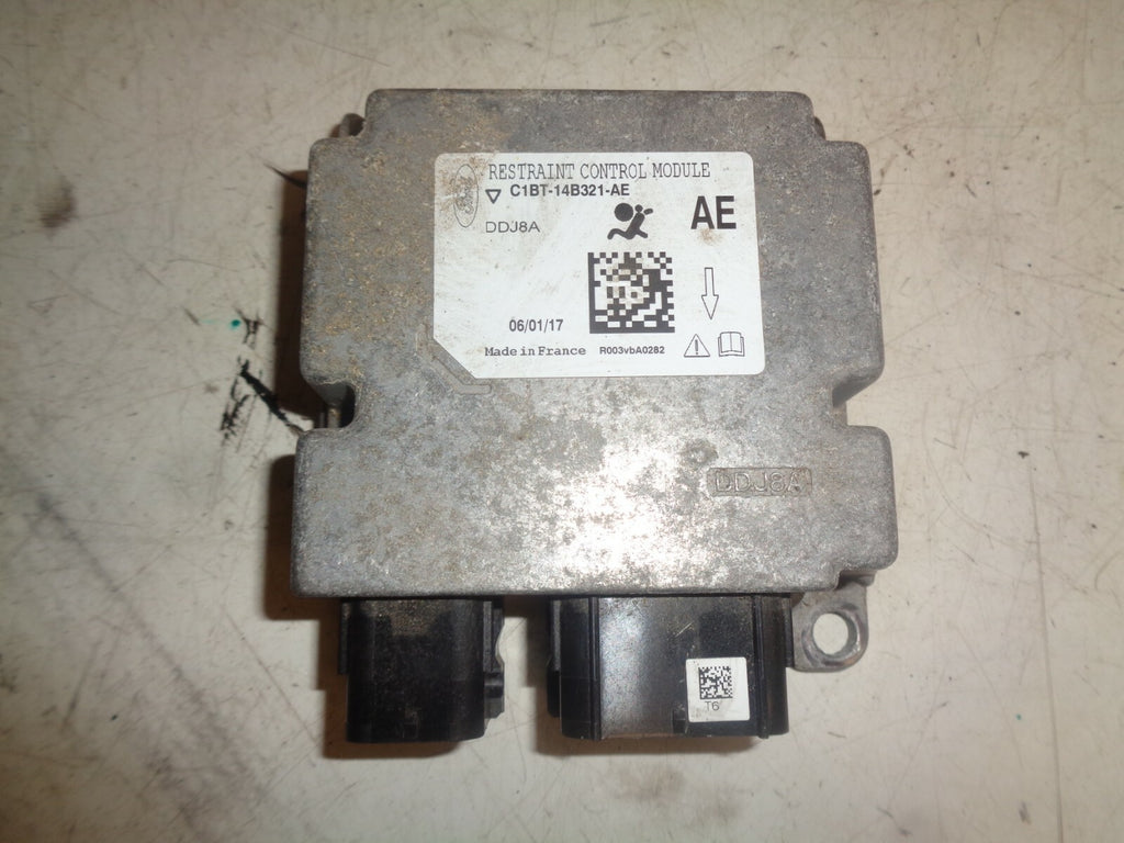 FORD FIESTA MK7 2016 AIRBAG RESTRAINT CONTROL MODULE C1BT14B321AE