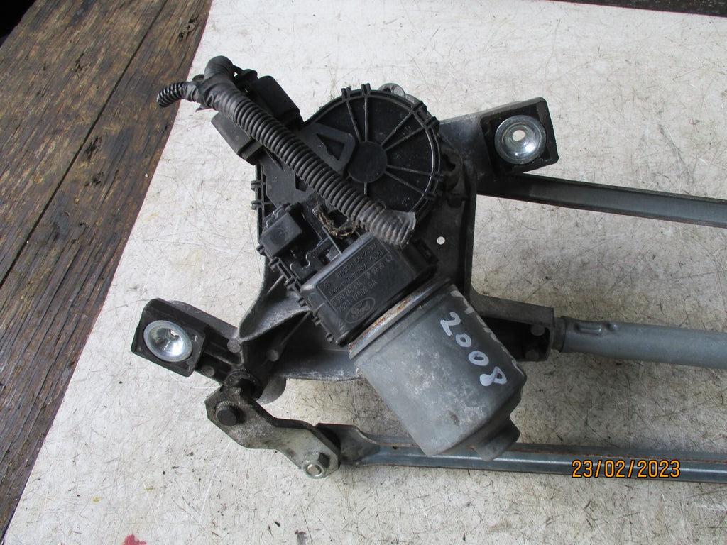 FORD MONDEO MK4 2008 FRONT WIPER MOTOR & LINKAGE 7S7117K484